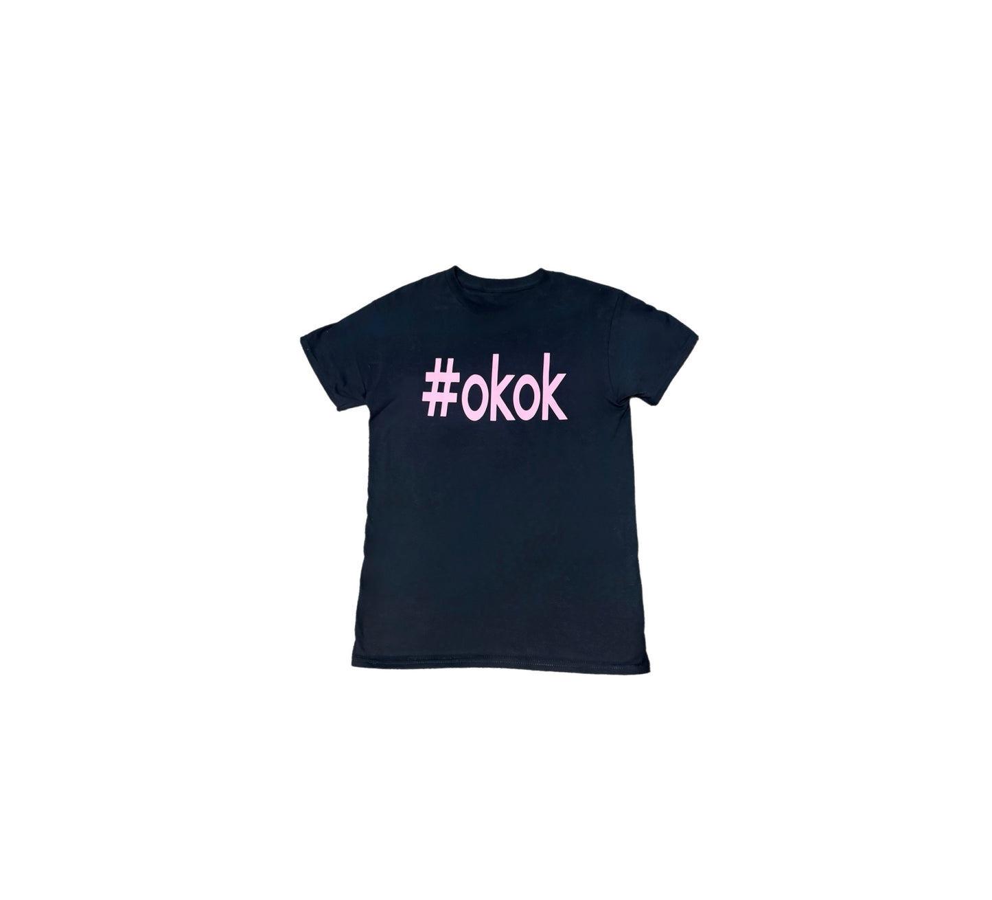 pink #okok t-shirt
